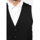 Vesta slimfit ospatari barbati, negru Vesta slimfit ospatari barbati, negru