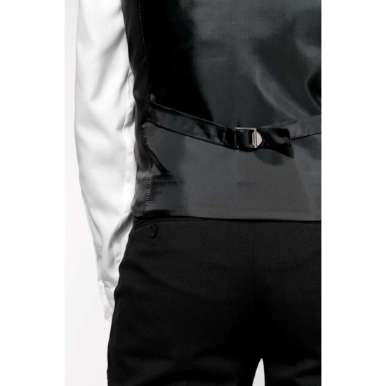Vesta slimfit ospatari barbati, negru Vesta slimfit ospatari barbati, negru