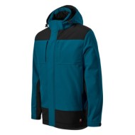 Jachetă softshell de iarna barbati Vertex- albastru petrol