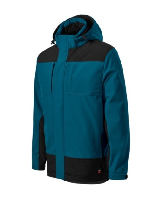 Jachetă softshell de iarna barbati Vertex- albastru petrol