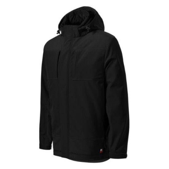 Jachetă softshell de iarna barbati Vertex- negru Jachetă softshell de iarna barbati Vertex- negru
