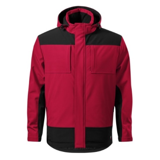 Jachetă softshell de iarna barbati Vertex- rosu Jachetă softshell de iarna barbati Vertex- rosu