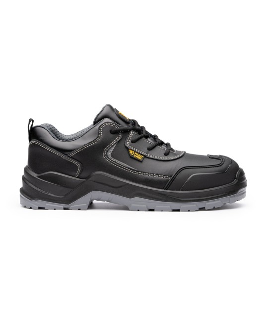 Pantofi de protectie S3S CI, bombeu si lamela nemetalice, varf anti-uzura, negri