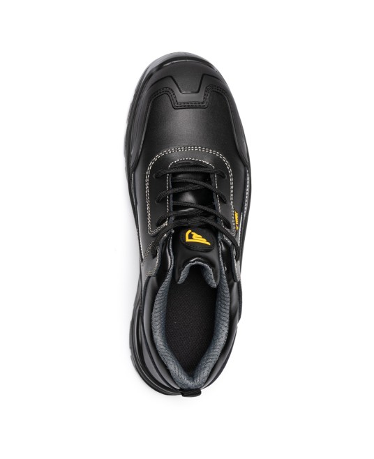 Pantofi de protectie S3S CI, bombeu si lamela nemetalice, varf anti-uzura, negri