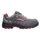 Pantofi respirabil S1P, HRO, bombeu compozit si lamela kevlar - gri cu roz Pantofi respirabil S1P, HRO, bombeu compozit si lamela kevlar - gri cu roz
