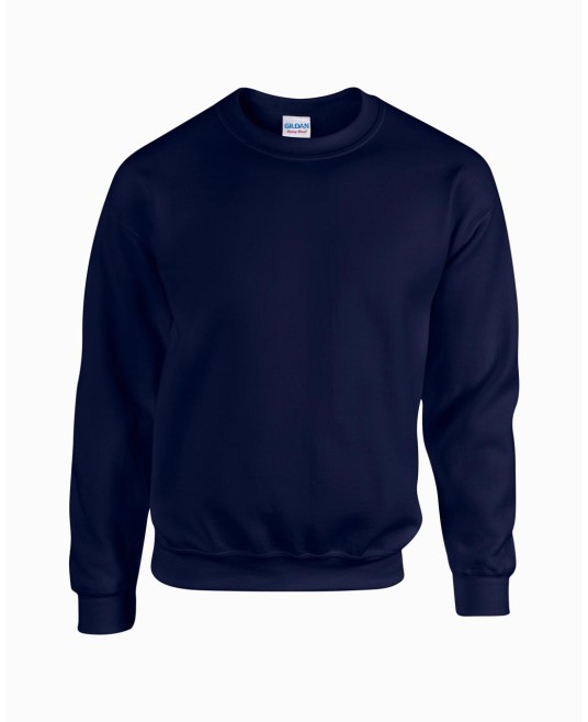 Bluza groasa cu maneca lunga unisex, 271g/m2, bleumarin