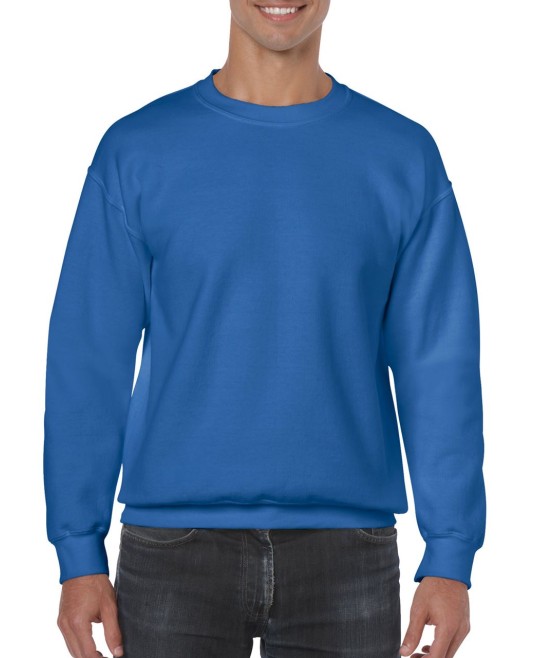 Bluza groasa cu maneca lunga unisex, 271g/m2, albastru royal