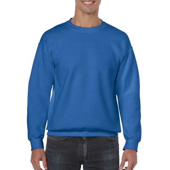 Bluza groasa cu maneca lunga unisex, 271g/m2, albastru royal Bluza groasa cu maneca lunga unisex, 271g/m2, albastru royal