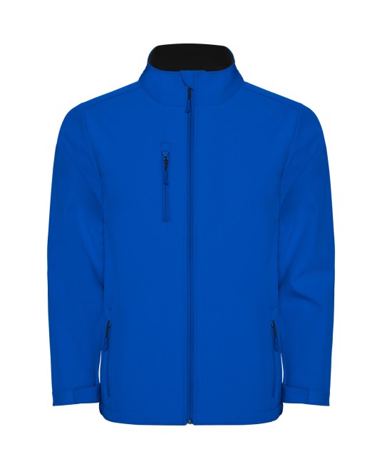 Jacheta softshell  barbati, captuseala polar, albastru royal