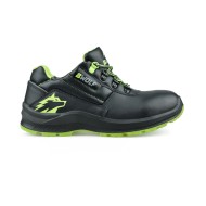 Pantofi de protectie S3 Spyke, bombeu si lamela metalica, talpa verde