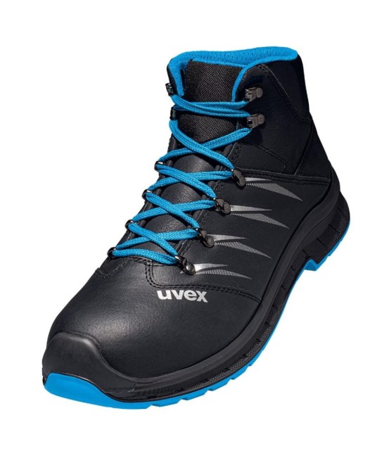 UVEX2 TREND bocanci din piele S3 SRC ESD, negri