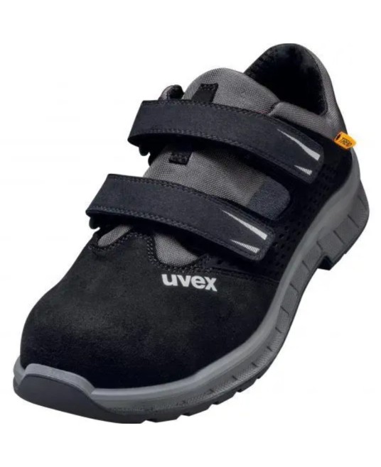UVEX 2 TREND sandale S1P  SRC ESD, negru cu gri