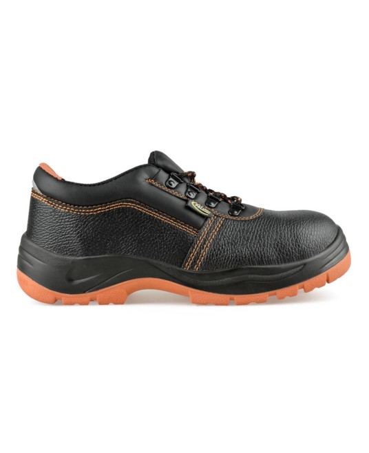 Pantofi de protectie S3 Viper, bombeu si lamela metalica, talpa portocalie