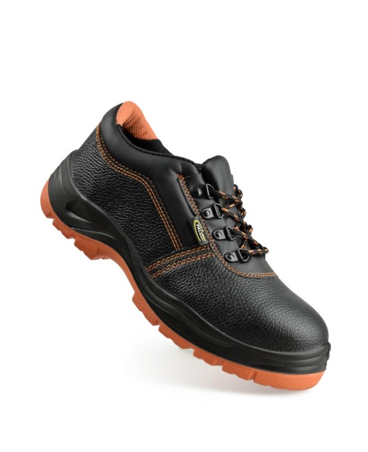 Pantofi de protectie S3 Viper, bombeu si lamela metalica, talpa portocalie