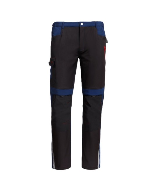 Pantaloni softshell, negru-bleumarin