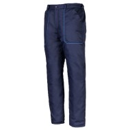 Pantaloni vatuiti bumbac, bleumarin