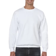 Hanorac unisex Gildan 271g/m2, alb