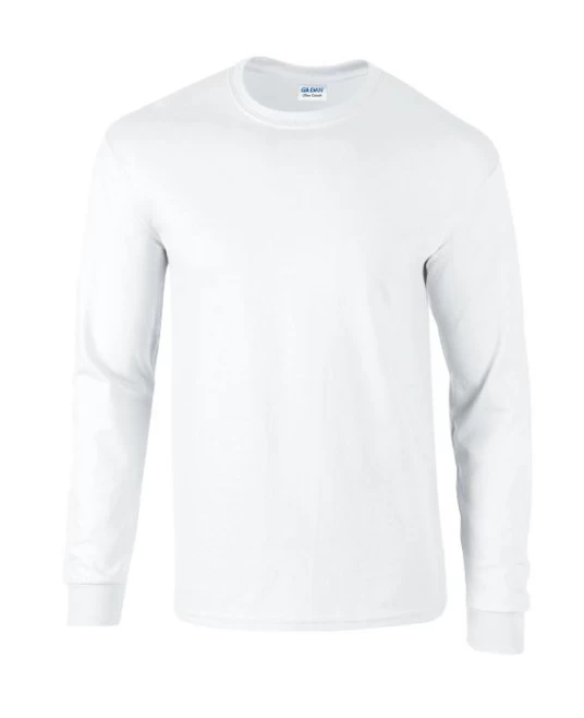 Bluza groasa cu maneca lunga, 203g/m2 alb Bluza groasa cu maneca lunga, 203g/m2 alb