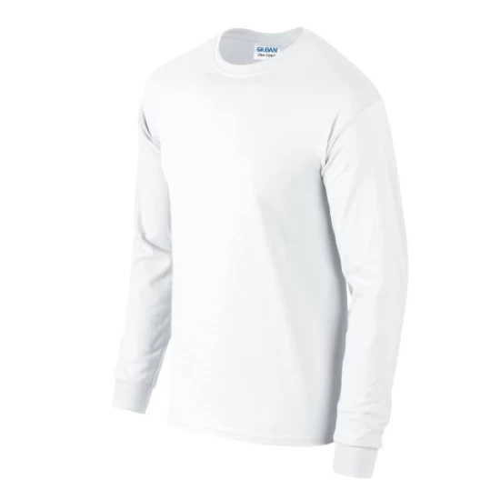 Bluza groasa cu maneca lunga, 203g/m2 alb Bluza groasa cu maneca lunga, 203g/m2 alb