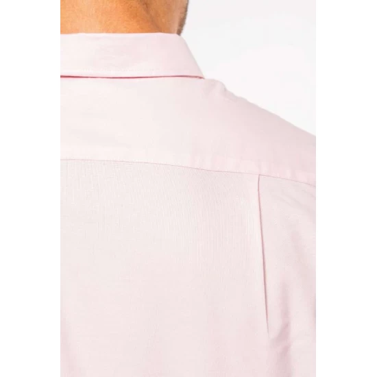 Camasa cu maneca lunga Oxford, cu buzunar, 135 g/mp, Albastru deschis Camasa cu maneca lunga Oxford, cu buzunar, 135 g/mp, Albastru deschis