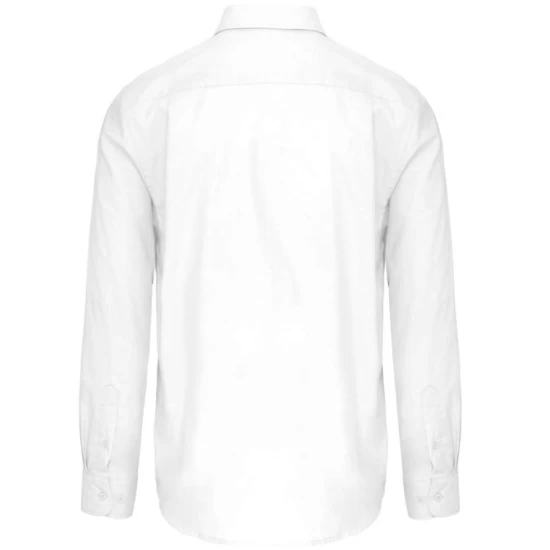 Camasa cu maneca lunga Oxford, cu buzunar, 135 g/mp, Alb Camasa cu maneca lunga Oxford, cu buzunar, 135 g/mp, Alb