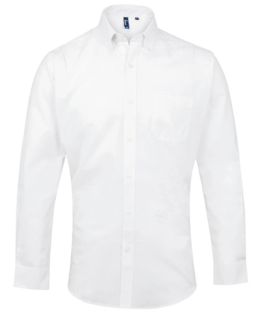 Camasa Oxford cu maneca lunga, 135g/mp Premier 234, Alb Camasa Oxford cu maneca lunga, 135g/mp Premier 234, Alb