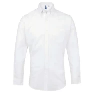 Camasa Oxford cu maneca lunga, 135g/mp Premier 234, Alb