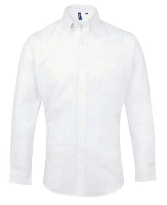 Camasa Oxford cu maneca lunga, 135g/mp Premier 234, Alb Camasa Oxford cu maneca lunga, 135g/mp Premier 234, Alb
