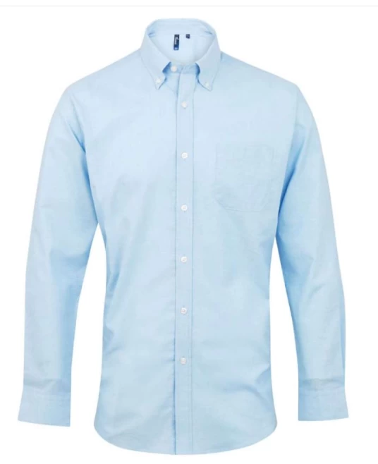 Camasa Oxford cu maneca lunga, 135g/mp Premier 234, Albastru deschis Camasa Oxford cu maneca lunga, 135g/mp Premier 234, Albastru deschis