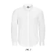 Camasa barbati cu maneca lunga, model slim fit si guler apretat, 120 g/mp, Alb Camasa barbati cu maneca lunga, model slim fit si guler apretat, 120 g/mp, Alb