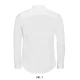 Camasa barbati cu maneca lunga, model slim fit si guler apretat, 120 g/mp, Alb Camasa barbati cu maneca lunga, model slim fit si guler apretat, 120 g/mp, Alb