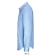 Camasa barbati cu maneca lunga, model slim fit si guler apretat, 120 g/mp, Albastru deschis Camasa barbati cu maneca lunga, model slim fit si guler apretat, 120 g/mp, Albastru deschis