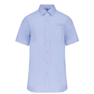 Camasa maneca scurta barbati, 125 g/mp, Albastru deschis Camasa maneca scurta barbati, 125 g/mp, Albastru deschis