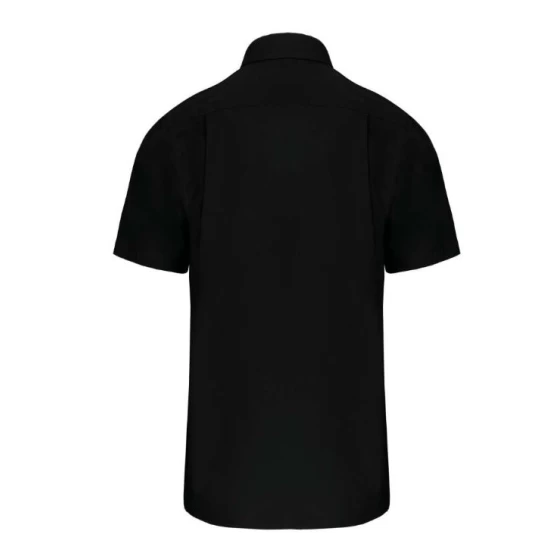 Camasa maneca scurta barbati, 125 g/mp, Negru Camasa maneca scurta barbati, 125 g/mp, Negru