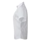 Camasa cu maneca scurta de femei, slim fit, 105 g/mp, Alb Camasa cu maneca scurta de femei, slim fit, 105 g/mp, Alb
