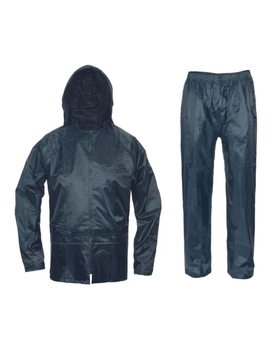 Costum de ploaie  impermeabil, bleumarin