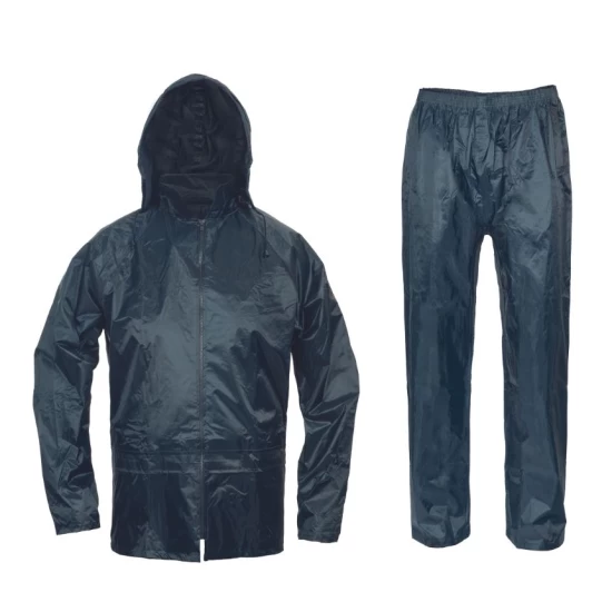 Costum de ploaie impermeabil, bleumarin Costum de ploaie impermeabil, bleumarin