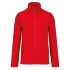 Jacheta fleece barbati, Kariban 300g/m2, Rosu