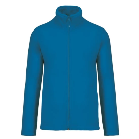 Jacheta fleece barbati, Kariban 300g/m2, Albastru tropical Jacheta fleece barbati, Kariban 300g/m2, Albastru tropical