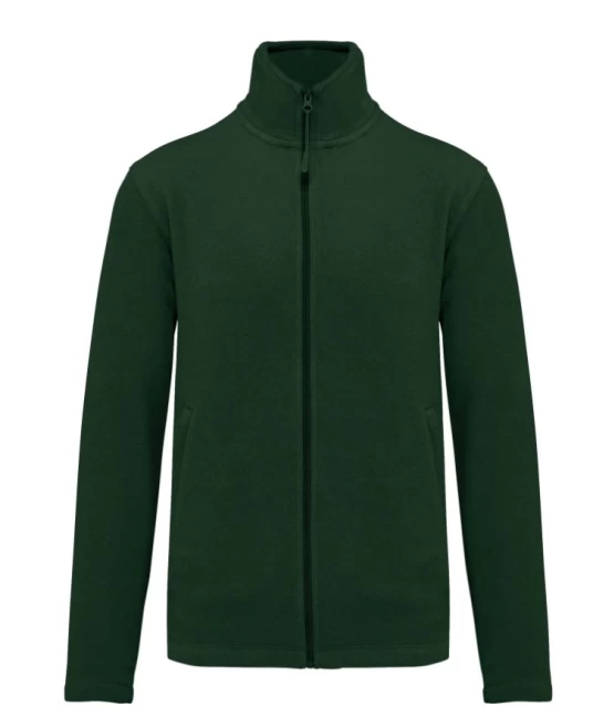 Jacheta fleece barbati, Kariban 300g/m2, Verde inchis Jacheta fleece barbati, Kariban 300g/m2, Verde inchis