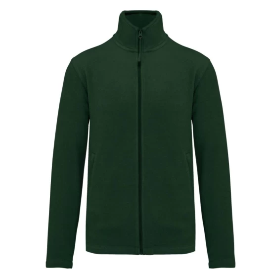 Jacheta fleece barbati, Kariban 300g/m2, Verde inchis Jacheta fleece barbati, Kariban 300g/m2, Verde inchis