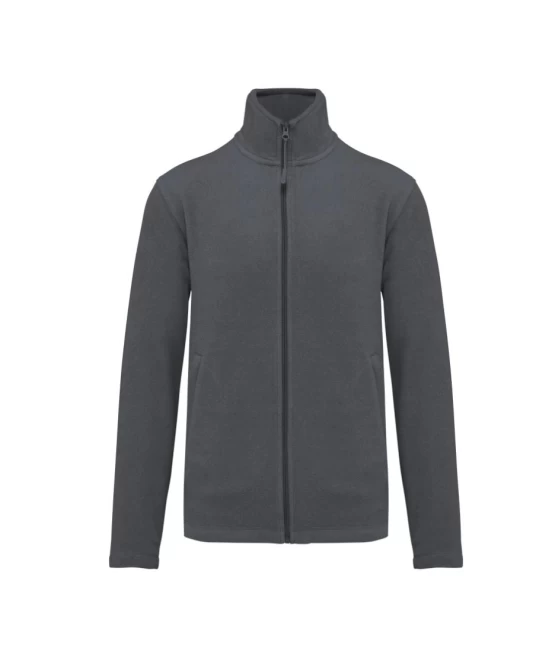 Jacheta fleece barbati, Kariban 300g/m2, Gri inchis Jacheta fleece barbati, Kariban 300g/m2, Gri inchis