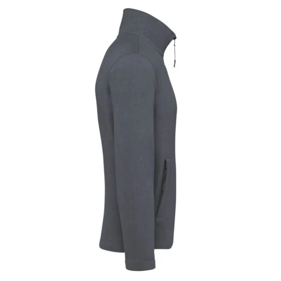 Jacheta fleece barbati, Kariban 300g/m2, Gri inchis Jacheta fleece barbati, Kariban 300g/m2, Gri inchis