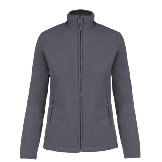 Jacheta fleece femei, Kariban 280g/m2, Gri inchis Jacheta fleece femei, Kariban 280g/m2, Gri inchis