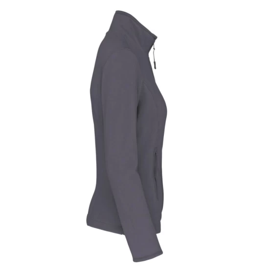 Jacheta fleece femei, Kariban 280g/m2, Gri inchis Jacheta fleece femei, Kariban 280g/m2, Gri inchis