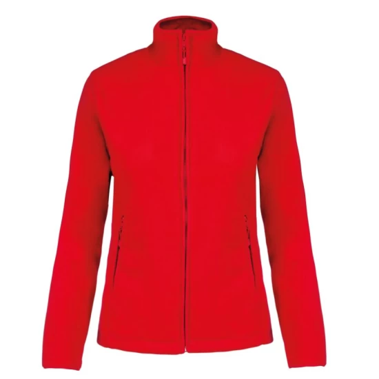 Jacheta fleece femei, Kariban 280g/m2, Rosu Jacheta fleece femei, Kariban 280g/m2, Rosu