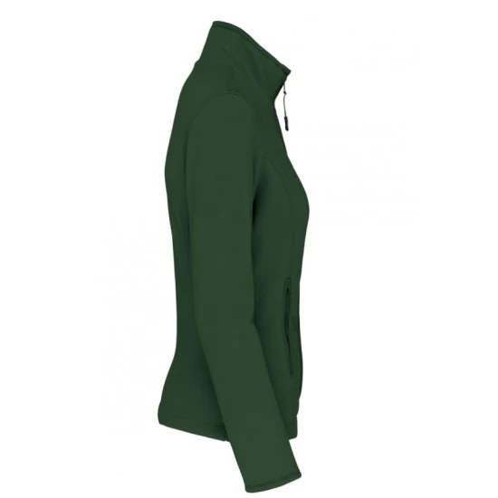 Jacheta fleece femei, Kariban 280g/m2, Verde inchis Jacheta fleece femei, Kariban 280g/m2, Verde inchis