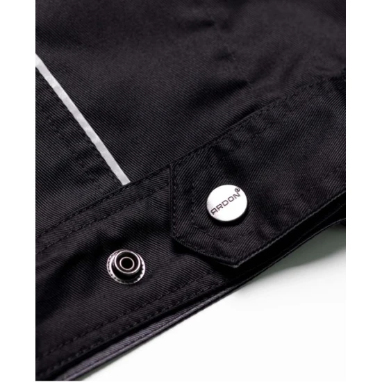 Jacheta de lucru vara calitate excelenta, tercot 200g/m2, Summer, Negru