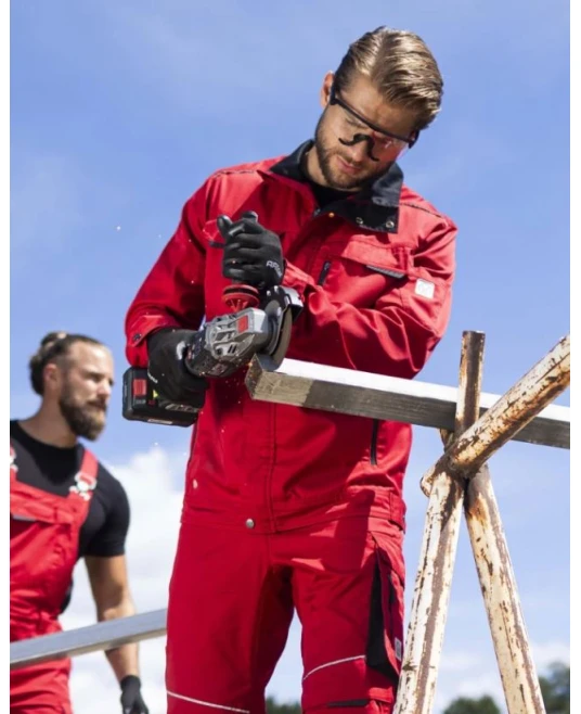 Jacheta de lucru vara calitate excelenta, tercot 200g/m2, Summer, Rosu