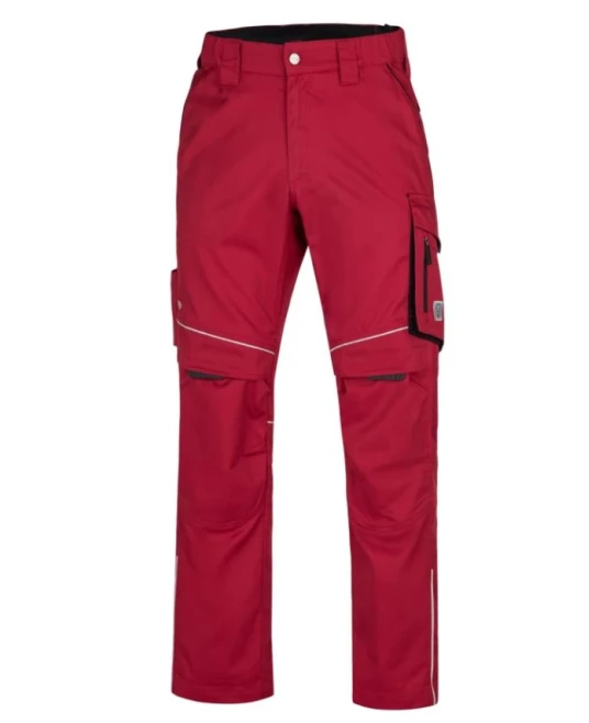 Pantaloni de lucru vara calitate excelenta, tercot 200g/m2, Summer, Rosu